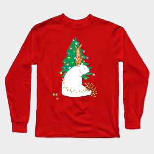 Christmas Bear Long Sleeve T-Shirt